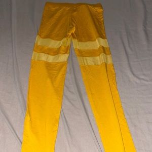 Yellow Leggings Fashion Nova